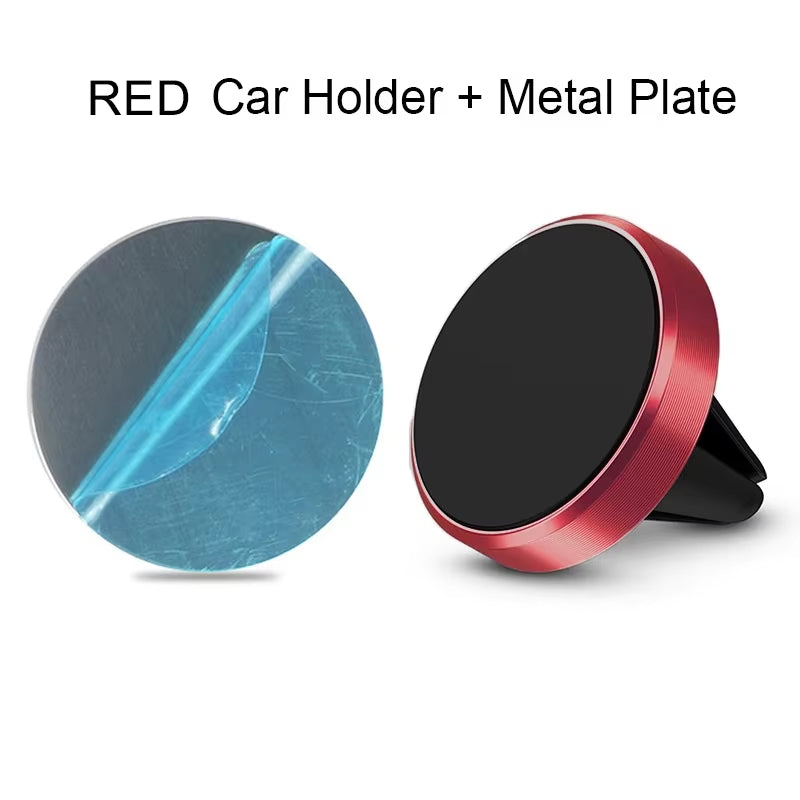 Magnetic Mobile Phone Holder Car Dashboard Bracket Car Air Vent Mount  Mobile Phone Stand Magnet Support for Iphone 13