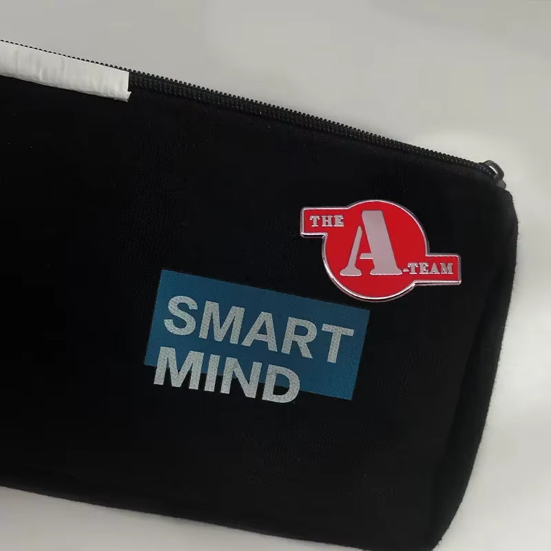 The A-Team Logo Brooch 1983 Adventure Action Movie Poster Inspiration Badge Vintage Button Enamel Pin