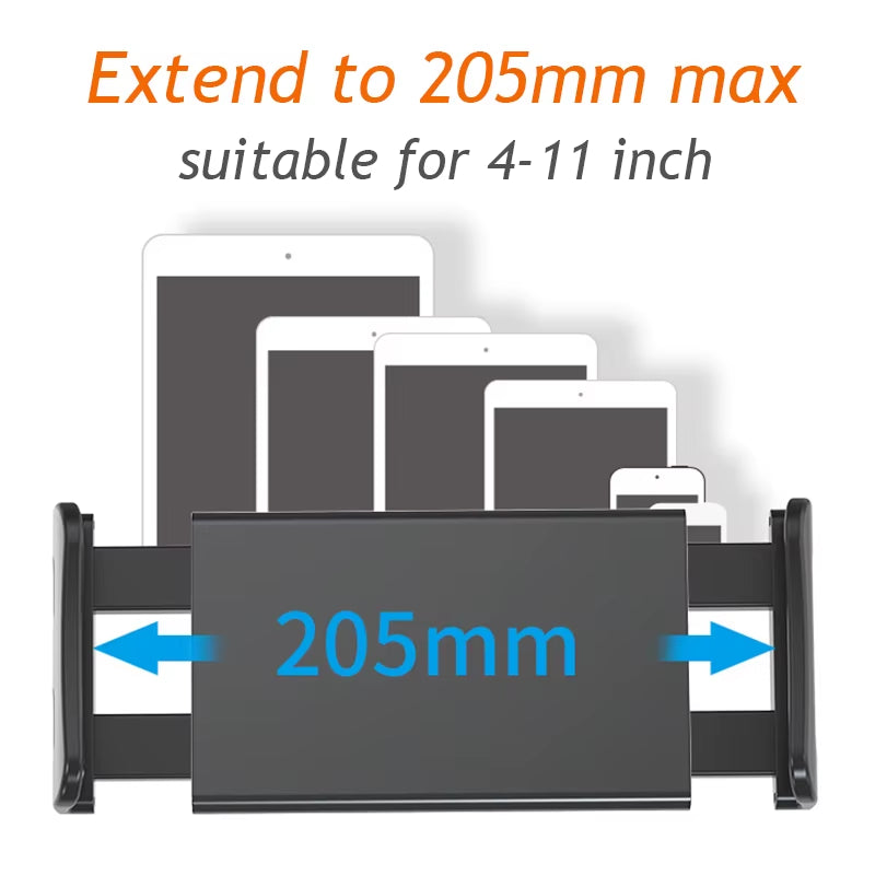 Universal Car Back Seat Headrest Mount Holder for Ipad Air 4-11 Inch 360 Rotation Mini Tablet PC Auto Car Phone Holder Stand