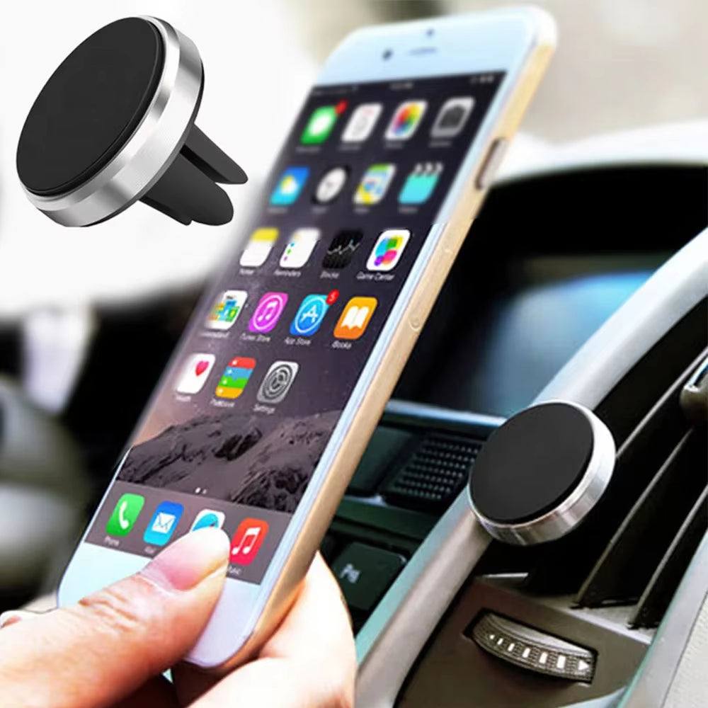 Magnetic Mobile Phone Holder Car Dashboard Bracket Car Air Vent Mount  Mobile Phone Stand Magnet Support for Iphone 13