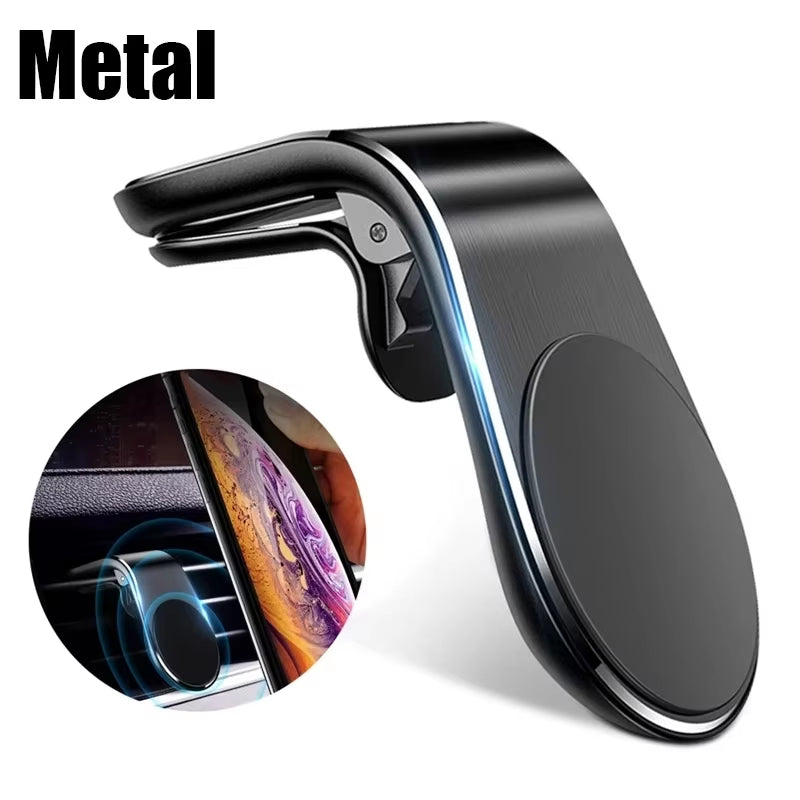 Magnetic Mobile Phone Holder Car Dashboard Bracket Car Air Vent Mount  Mobile Phone Stand Magnet Support for Iphone 13