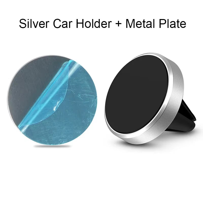 Magnetic Mobile Phone Holder Car Dashboard Bracket Car Air Vent Mount  Mobile Phone Stand Magnet Support for Iphone 13
